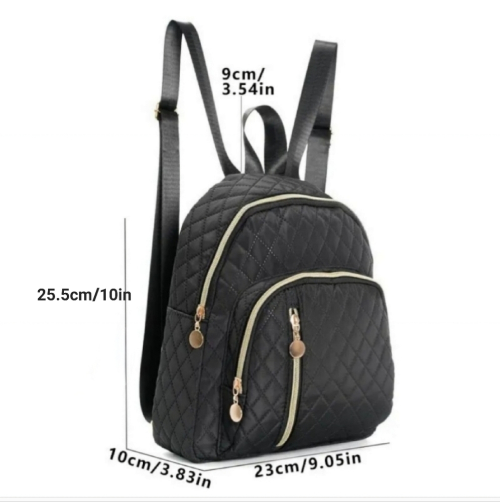 NWOT Mini Quilted Backpack - Picture 2 of 8